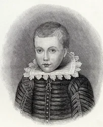 John Milton, 10 anos, de "The English Illustrated Magazine", 1891-92
